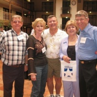 Darrell Smith, Beverly Howell, Tom Hood, Shirley & Cecil Wilson