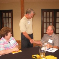 Edna Cole Mussman & Loren, Bob Cluck
