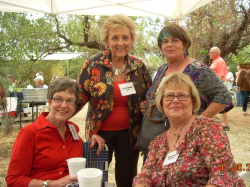 martha dusek, glenda Shaddix carr, dana tesson, marion hann